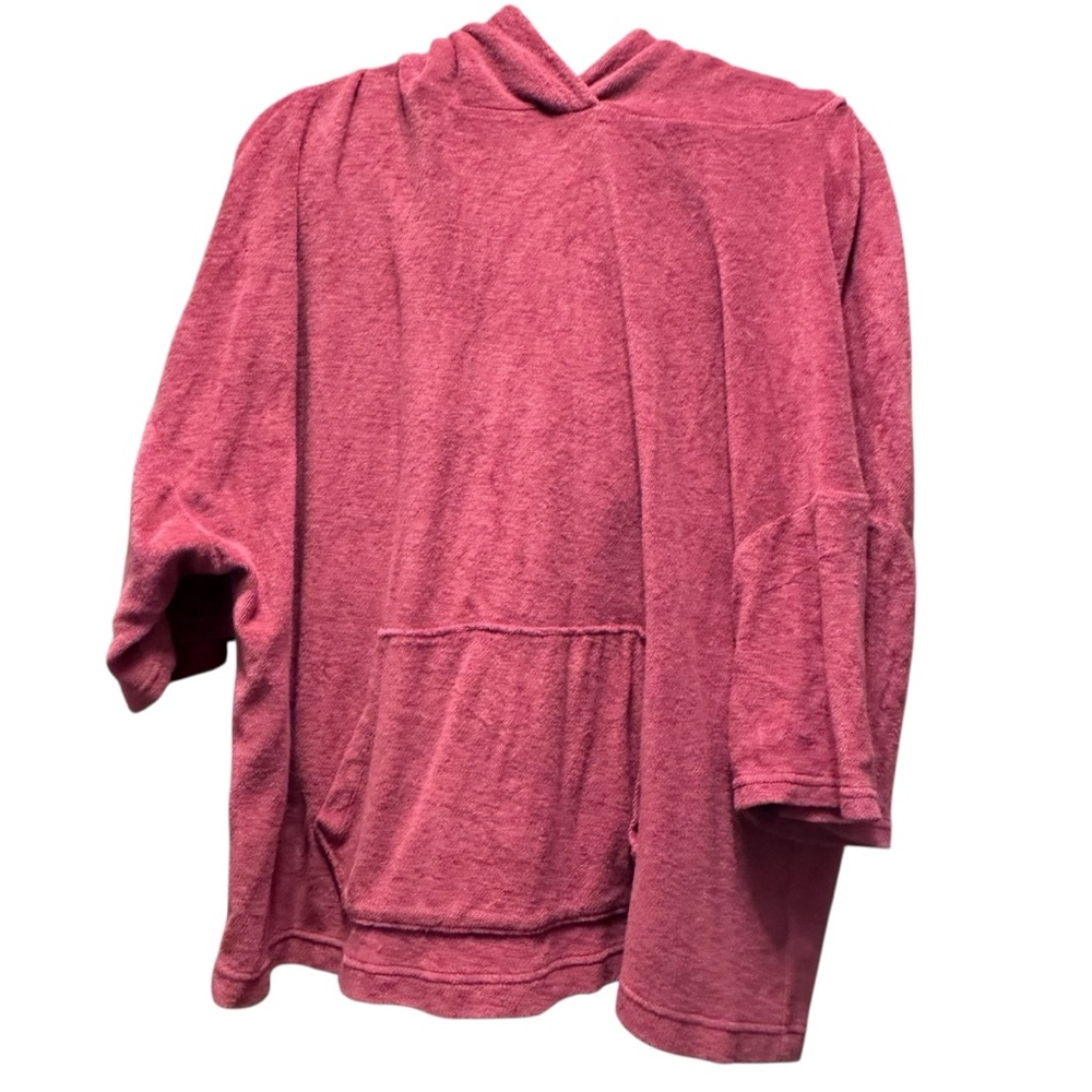 Gap XL Tall Terry Cloth‎ Hoodie Organic Cotton Red Coral